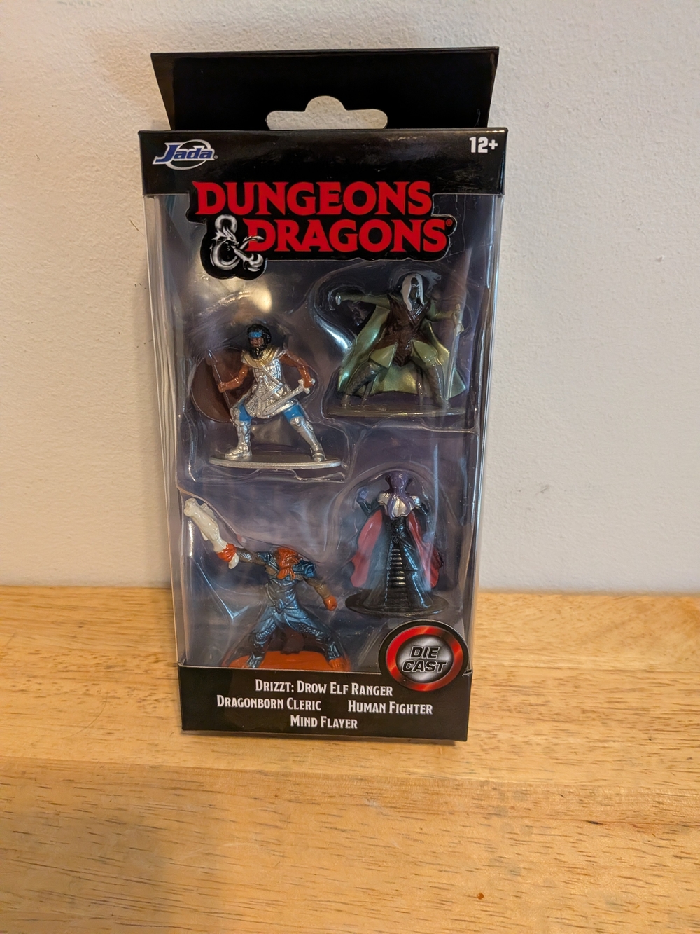Dungeons & Dragons Die-Cast Action Figure 4-Pack – Multi-Color
